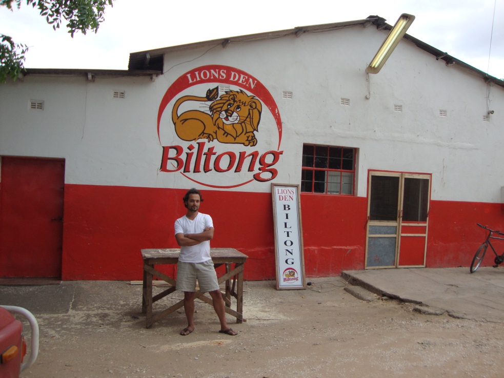 One of my favourite detours is to Lion Biltong so delicious 